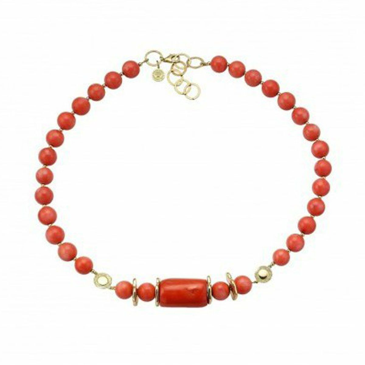 COLLAR MUJER DURAN EXQUSE 507642 PLATA CORAL