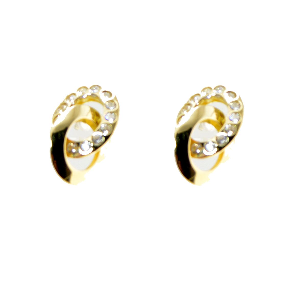 18K GOLD WOMEN'S EARRINGS 5876M