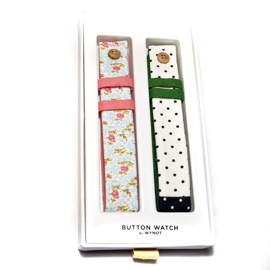 PACK 2 CORREAS RELOJ BUTTON WATCH BS02SS19SC