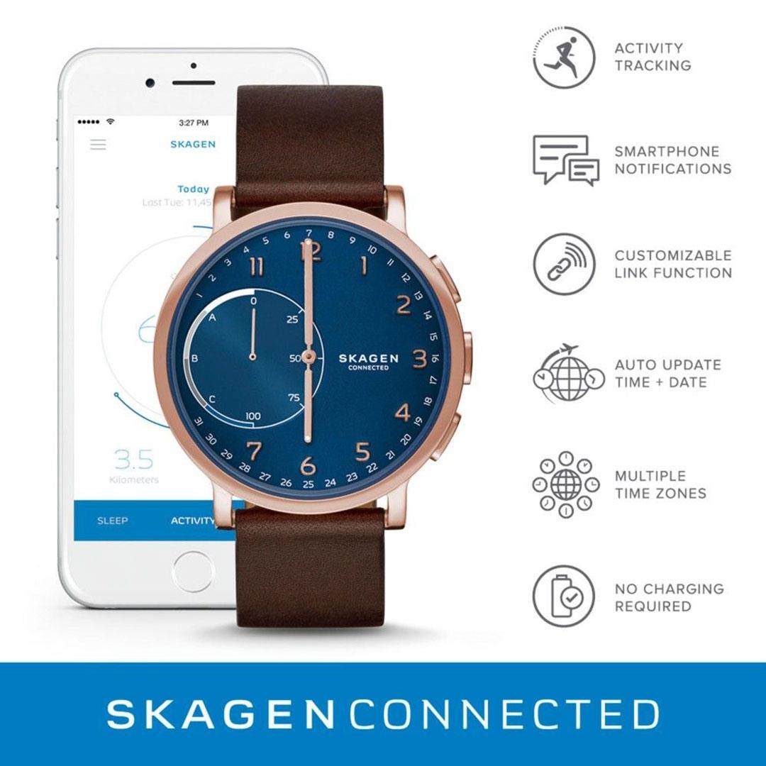 Reloj unisex skagen skt1103 hibrido