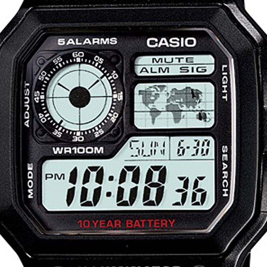 RELOJ UNISEX CASIO AE-1200WH-1AVEF