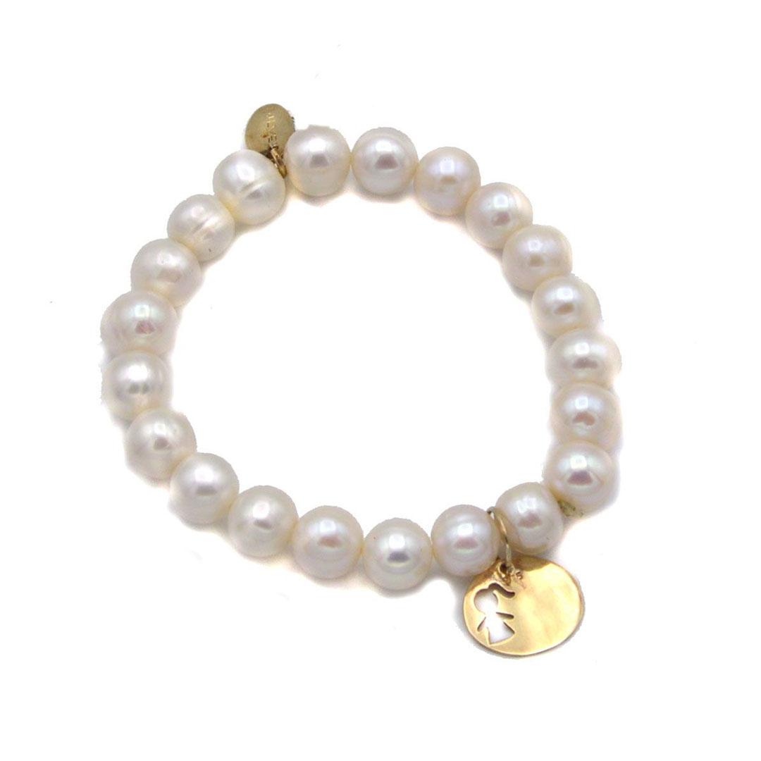PULSERA MUJER PLATA Y PERLAS LOTUS LP1220-2/4