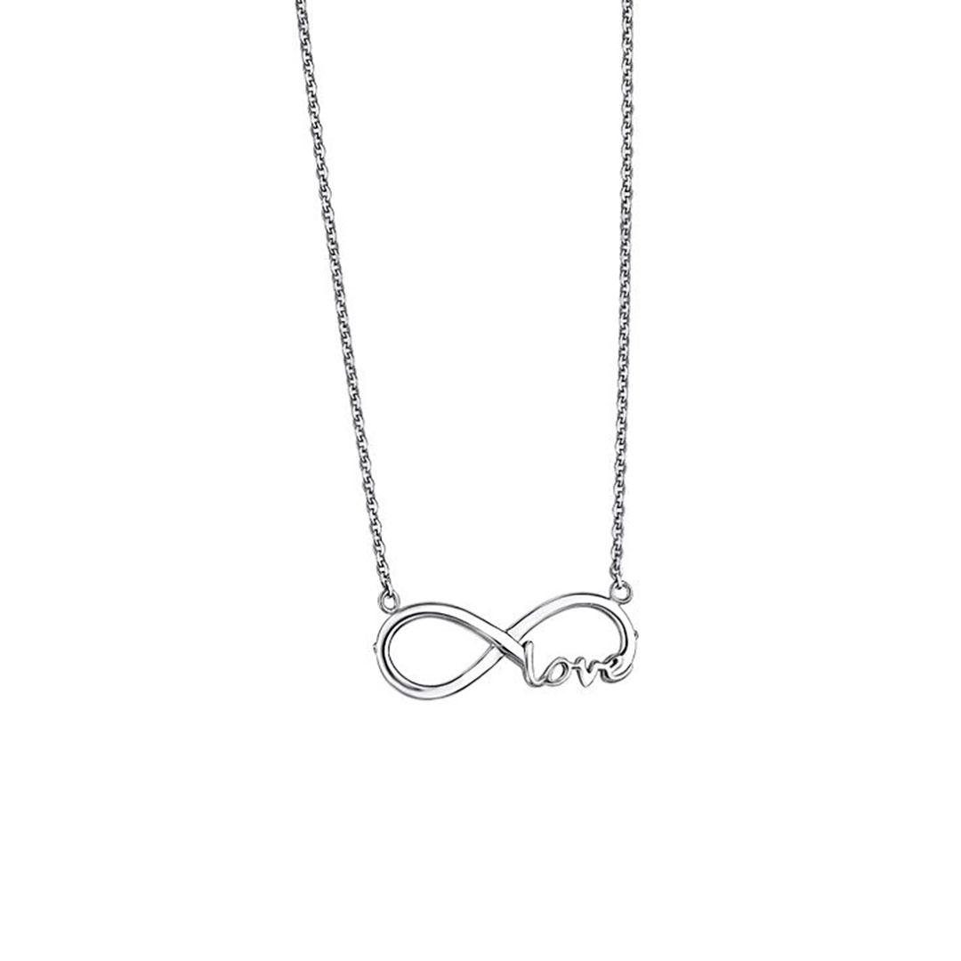COLLAR MUJER LOTUS ACERO INFINITO LP1297-1/1