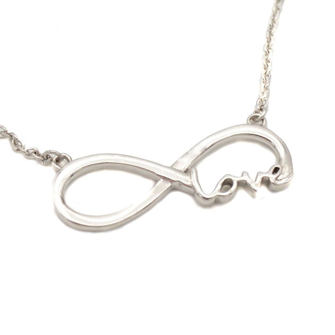 COLLAR MUJER LOTUS ACERO INFINITO LP1297-1/1