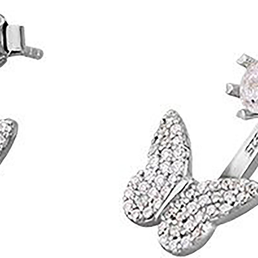 PENDIENTES MUJER PLATA Y CIRCONITAS LOTUS LP1308-4/1