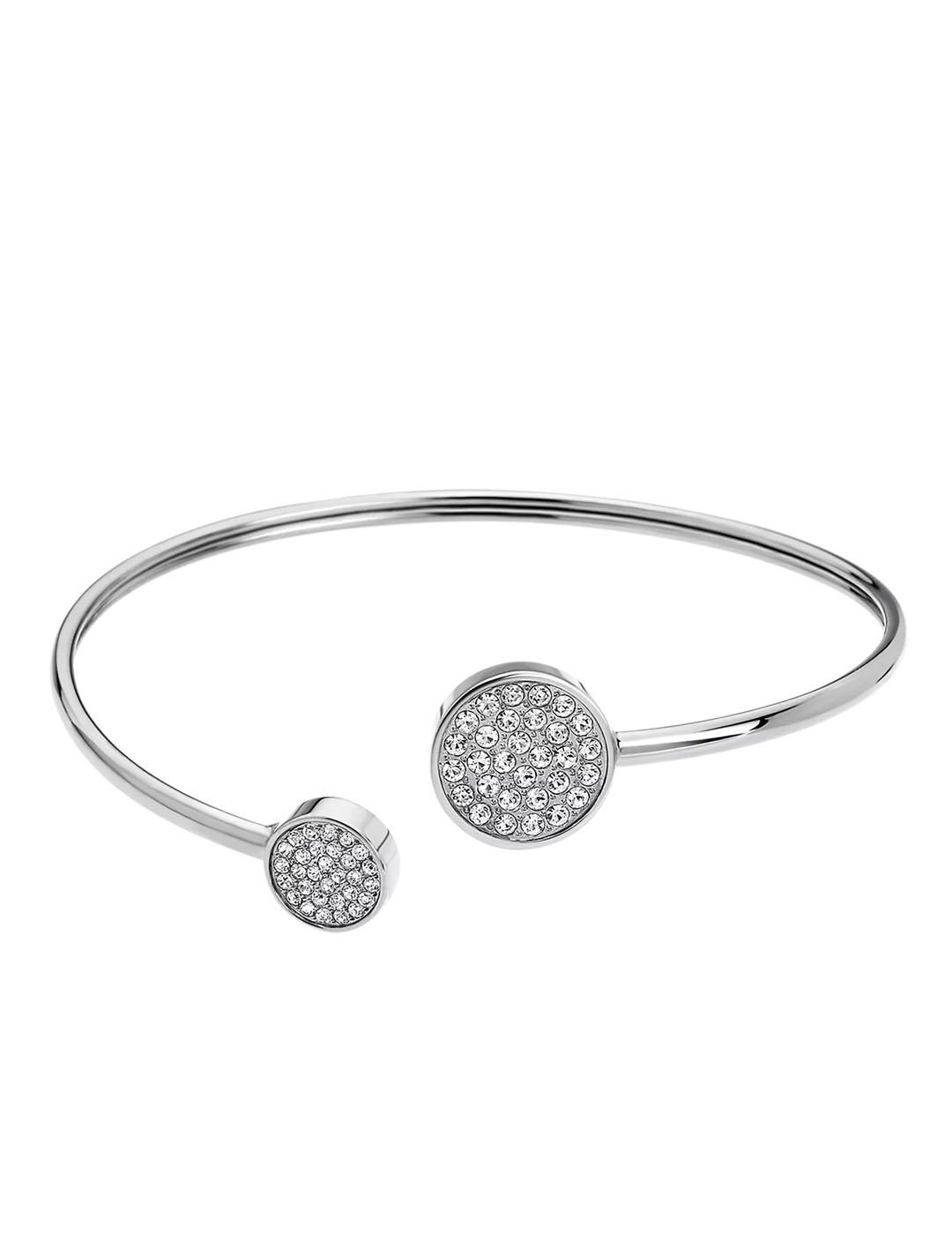 PULSERA MUJER LOTUS ACERO Y CIRCONITAS LS1820-2/1