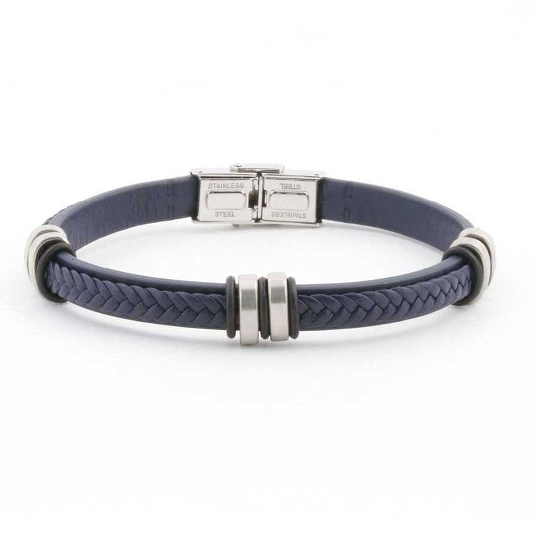 PULSERA HOMBRE LOTUS ACERO Y CUERO LS1829-2/5