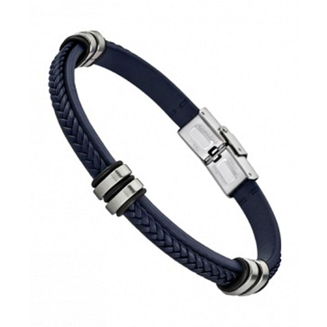 PULSERA HOMBRE LOTUS ACERO Y CUERO LS1829-2/5