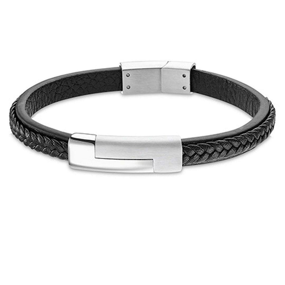 PULSERA HOMBRE LOTUS ACERO / PIEL LS1965-2/1