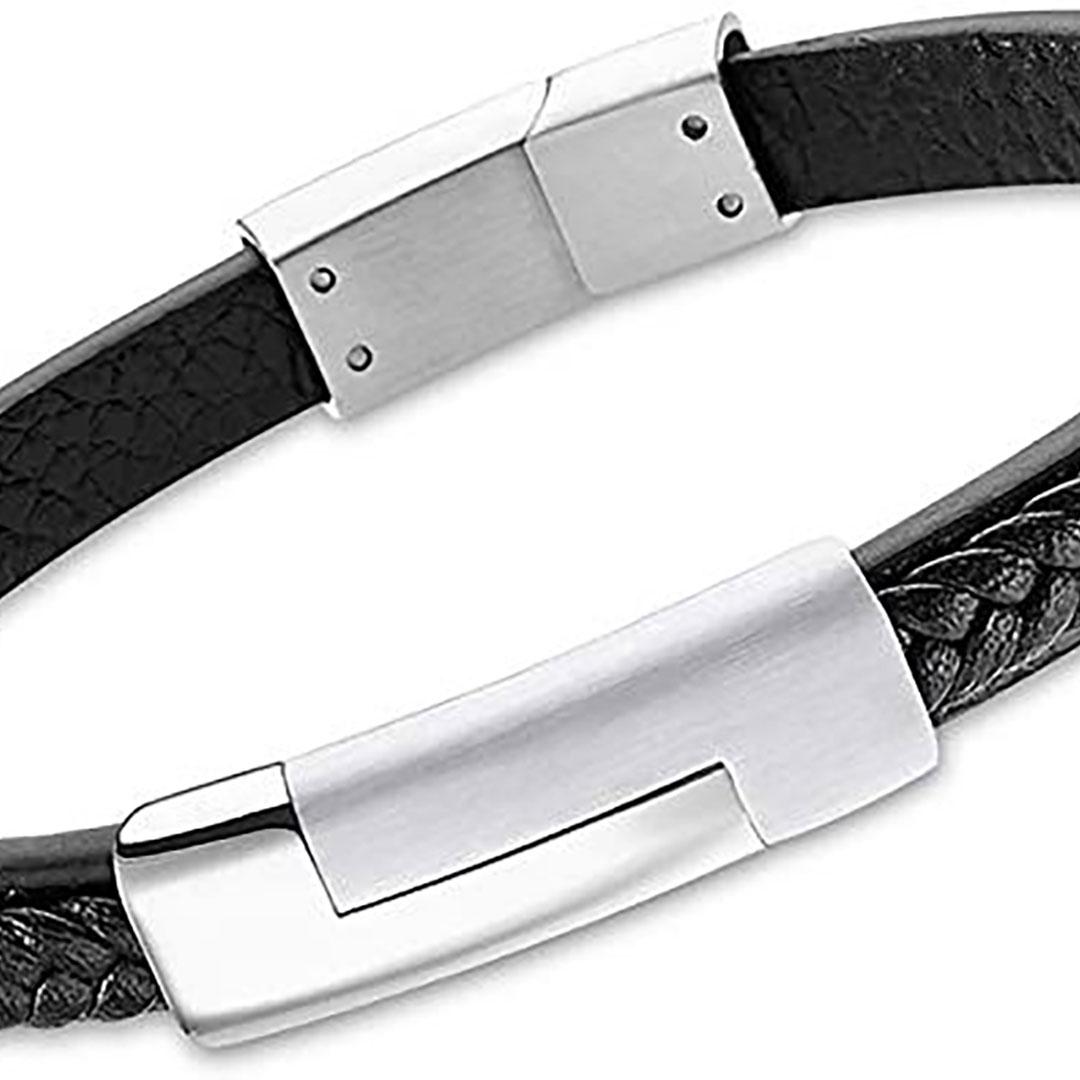 PULSERA HOMBRE LOTUS ACERO / PIEL LS1965-2/1