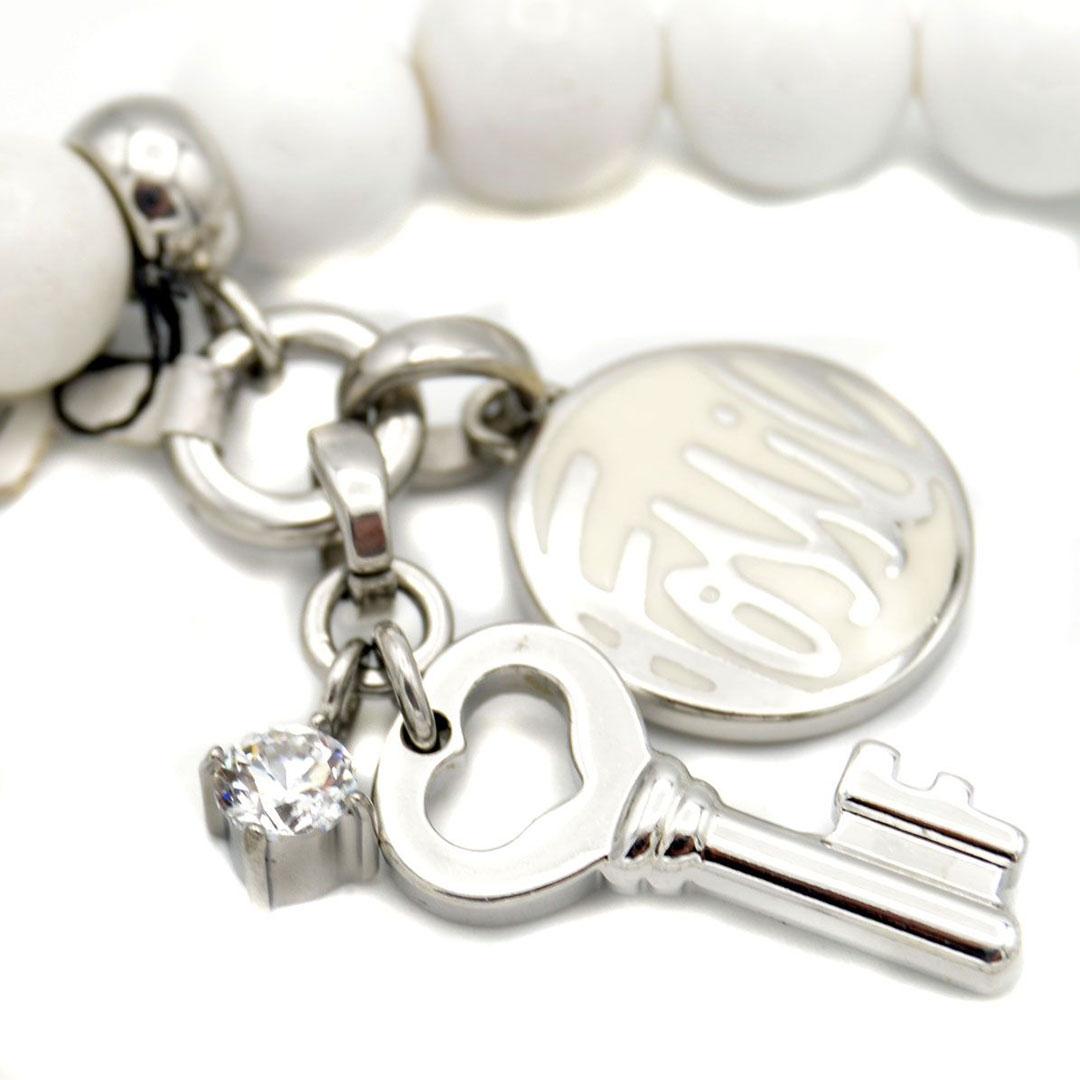 Pulsera mujer acero fossil 84907040