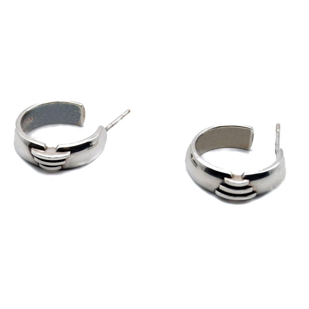 PENDIENTES ARO MUJER PLATA EMPORIO ARMANI EG1239