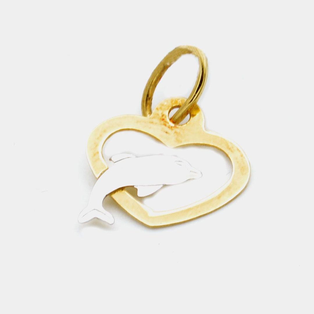 COLGANTE MUJER ORO 18K CORAZÓN 606952