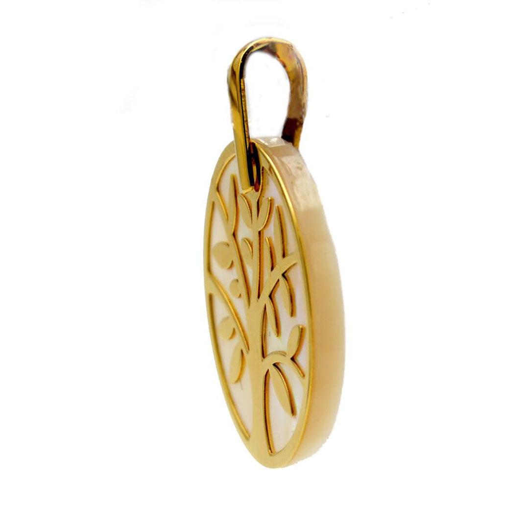 COLGANTE MUJER ORO 18K Y NACAR  ARBOL DE LA VIDA 628751