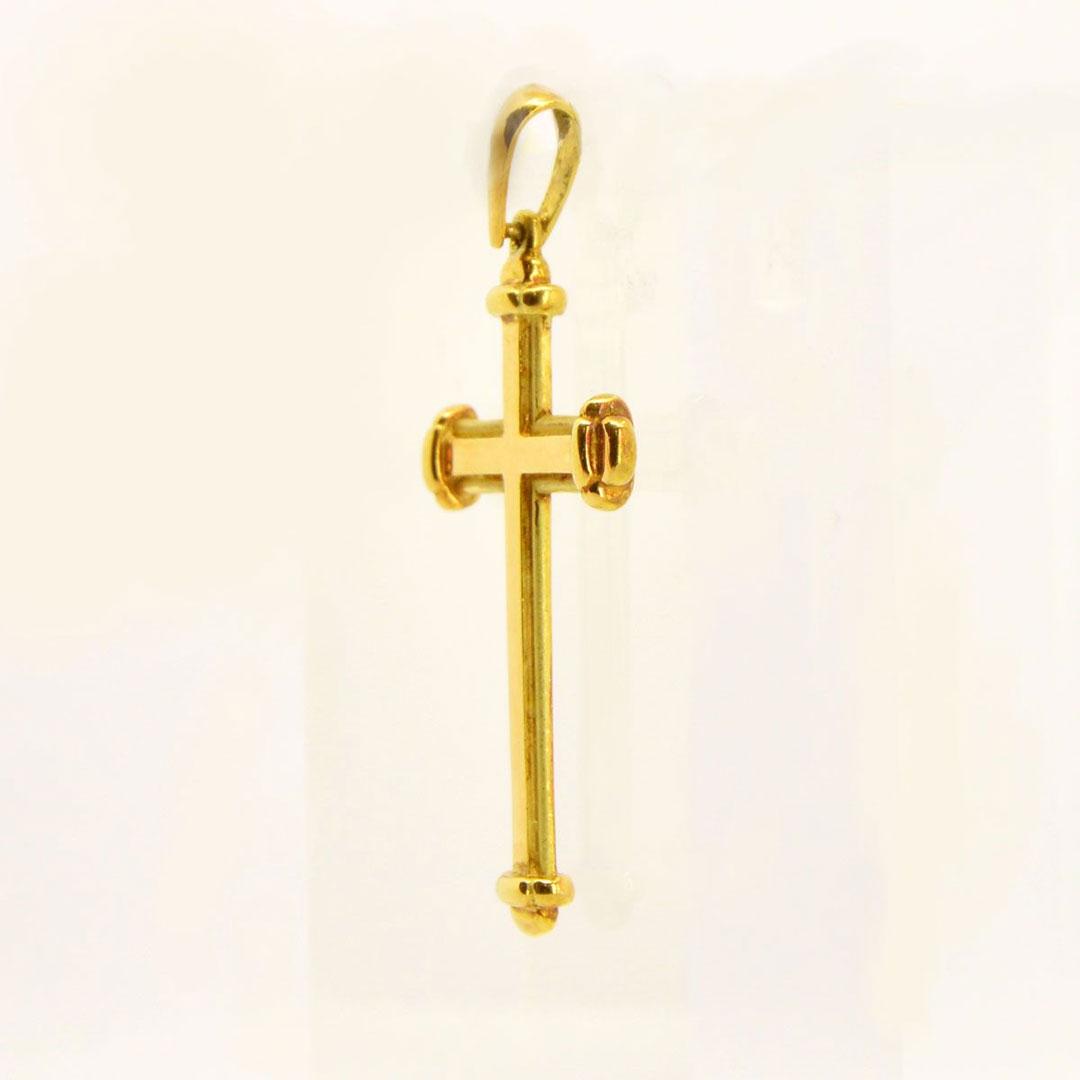COLGANTE CRUZ ORO 18K 10698/2