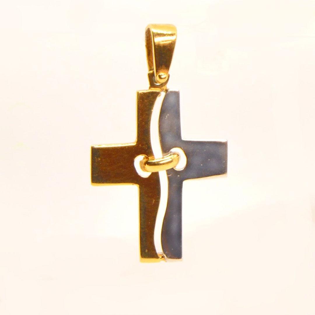 COLGANTE CRUZ ORO 18K 11465/1
