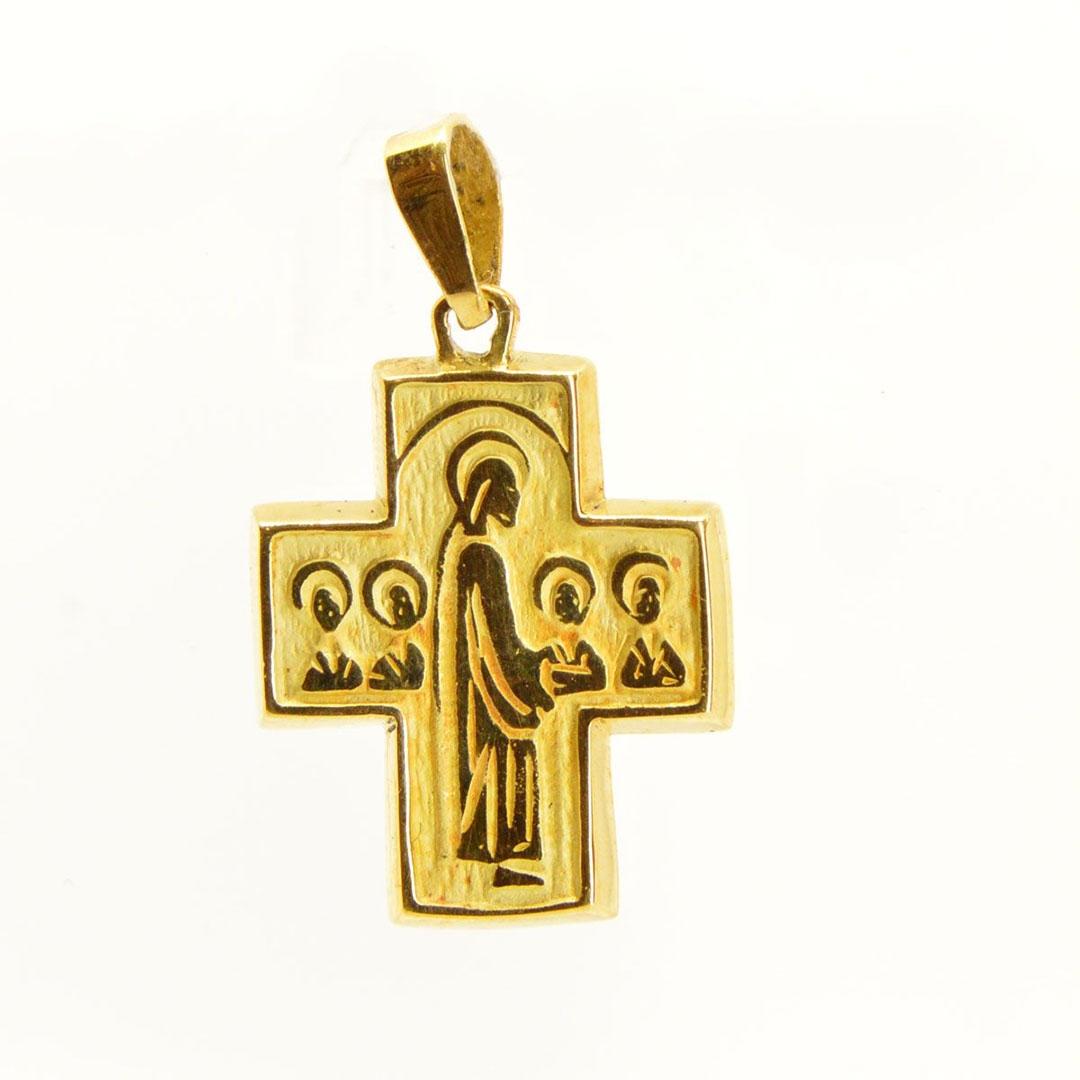 COLGANTE CRUZ ORO 18K 1395/1
