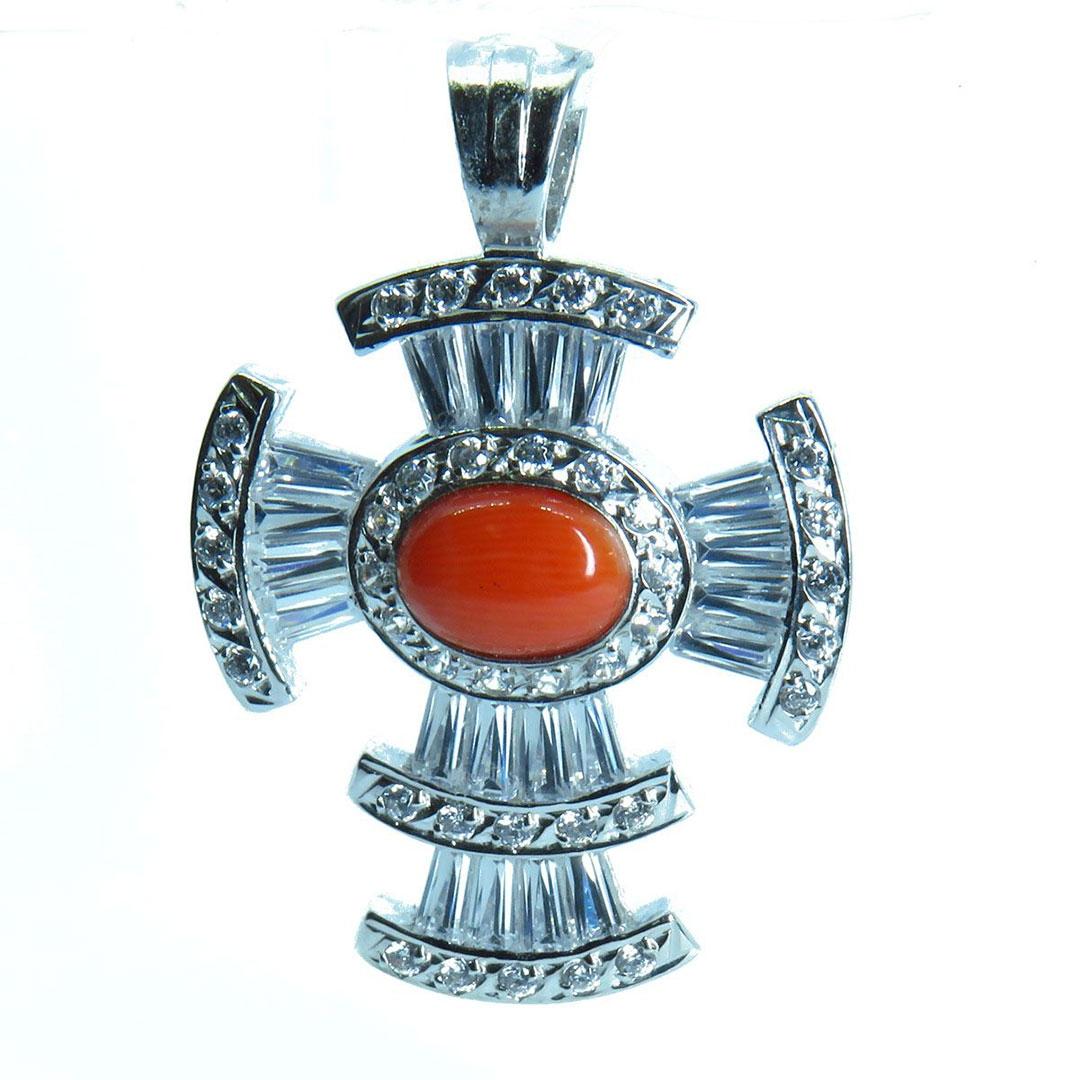 COLGANTE CRUZ ORO 18 K  1540