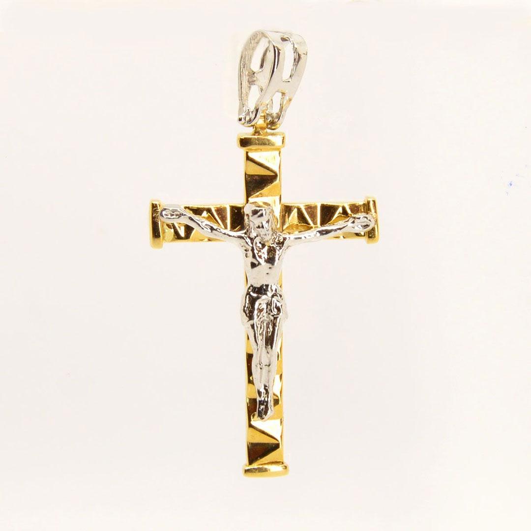 COLGANTE CRUZ ORO 18K 487