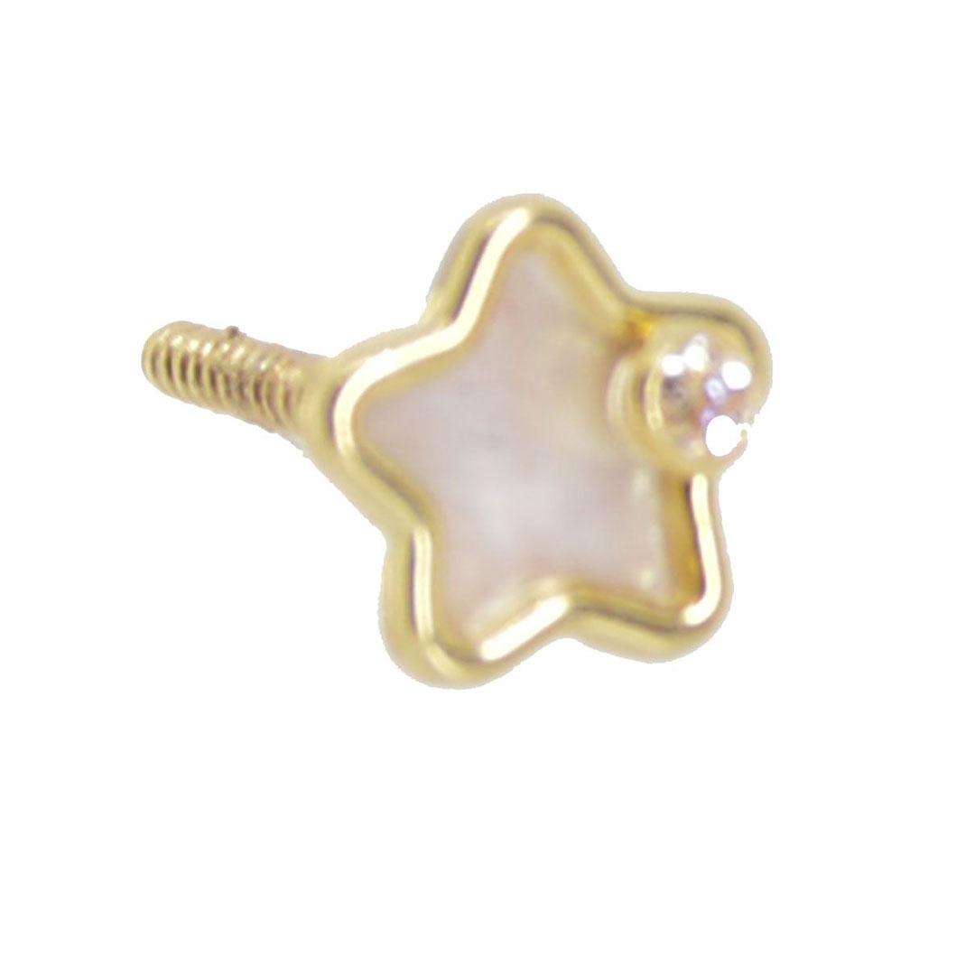 PENDIENTES ORO 18K NIÑA ESTRELLITA 136321