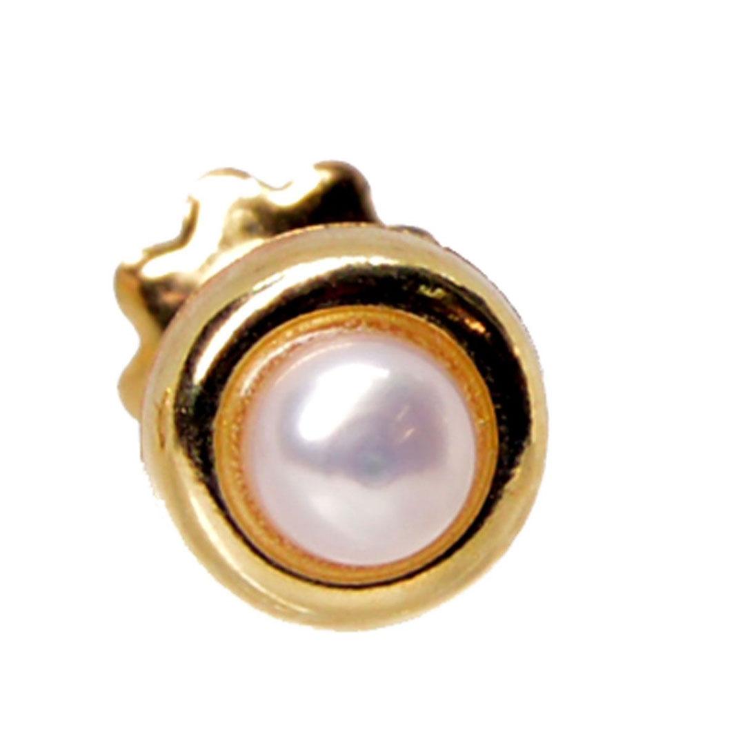 PENDIENTES BEBE ORO 18K CON PERLAS 5142