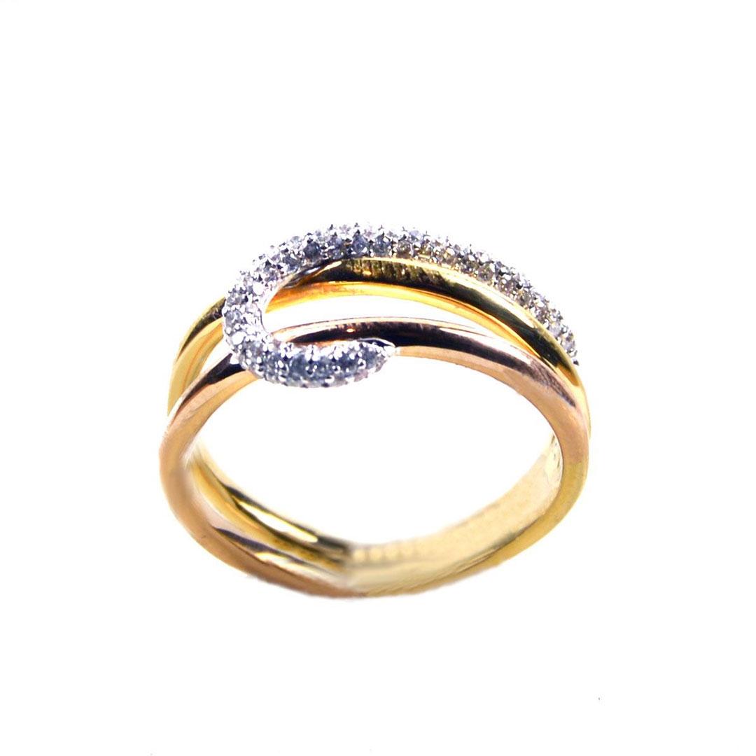 SORTIJA MUJER ORO 18 K CON  DIAMANTE 121BT