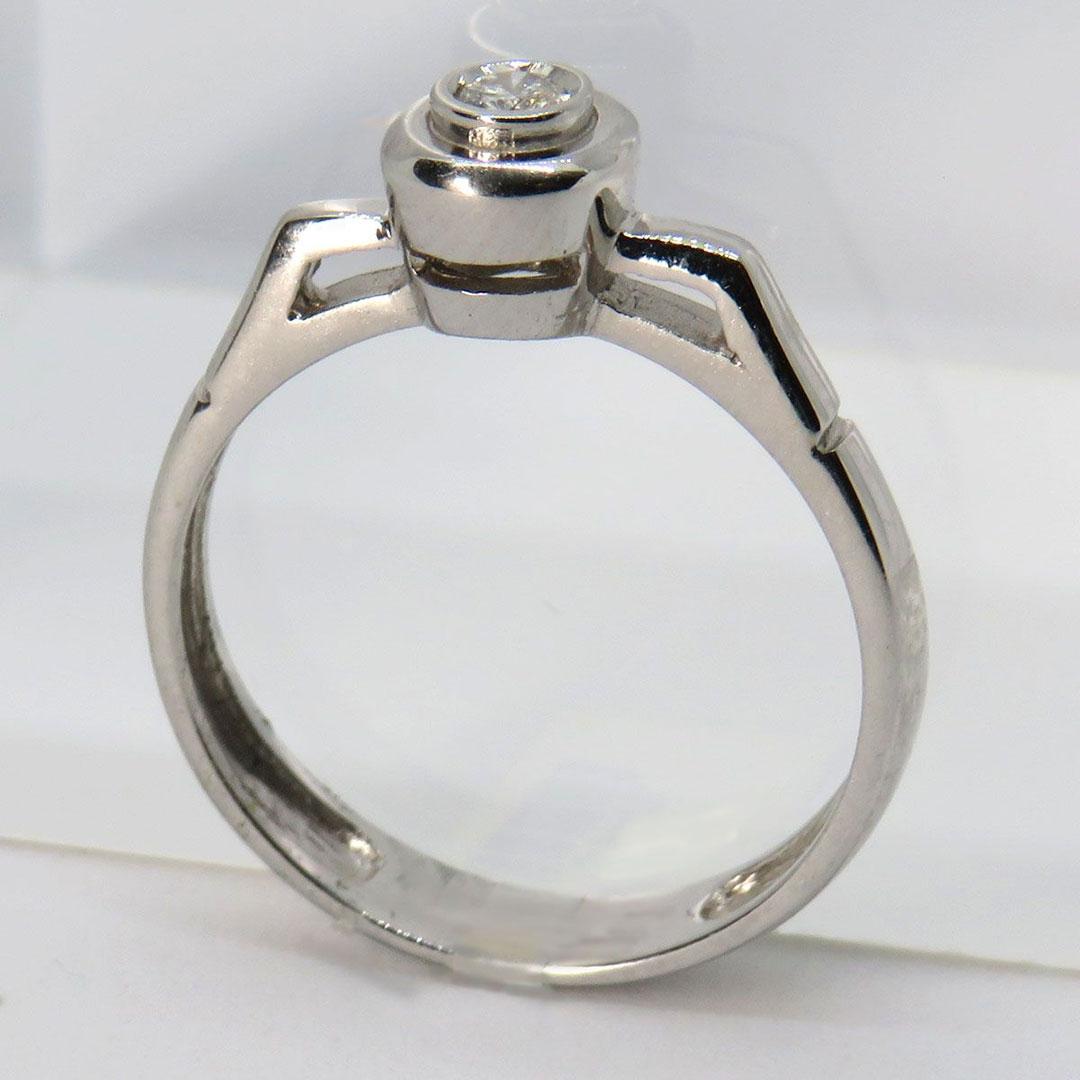 SORTIJA MUJER ORO BLANCO 18K 204-137-1288BT