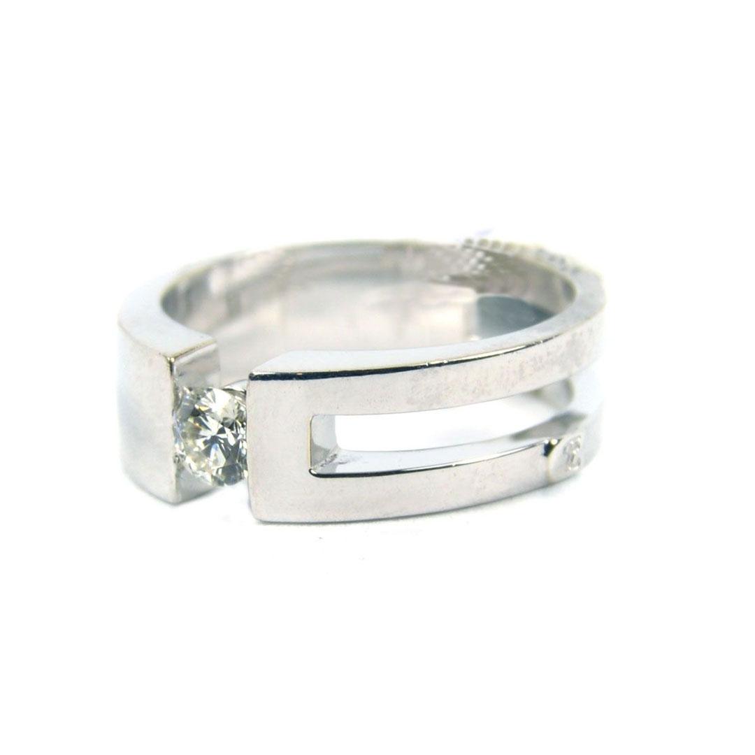 SORTIJA MUJER ORO BLANCO 18K CON DIAMANTE 14830BT