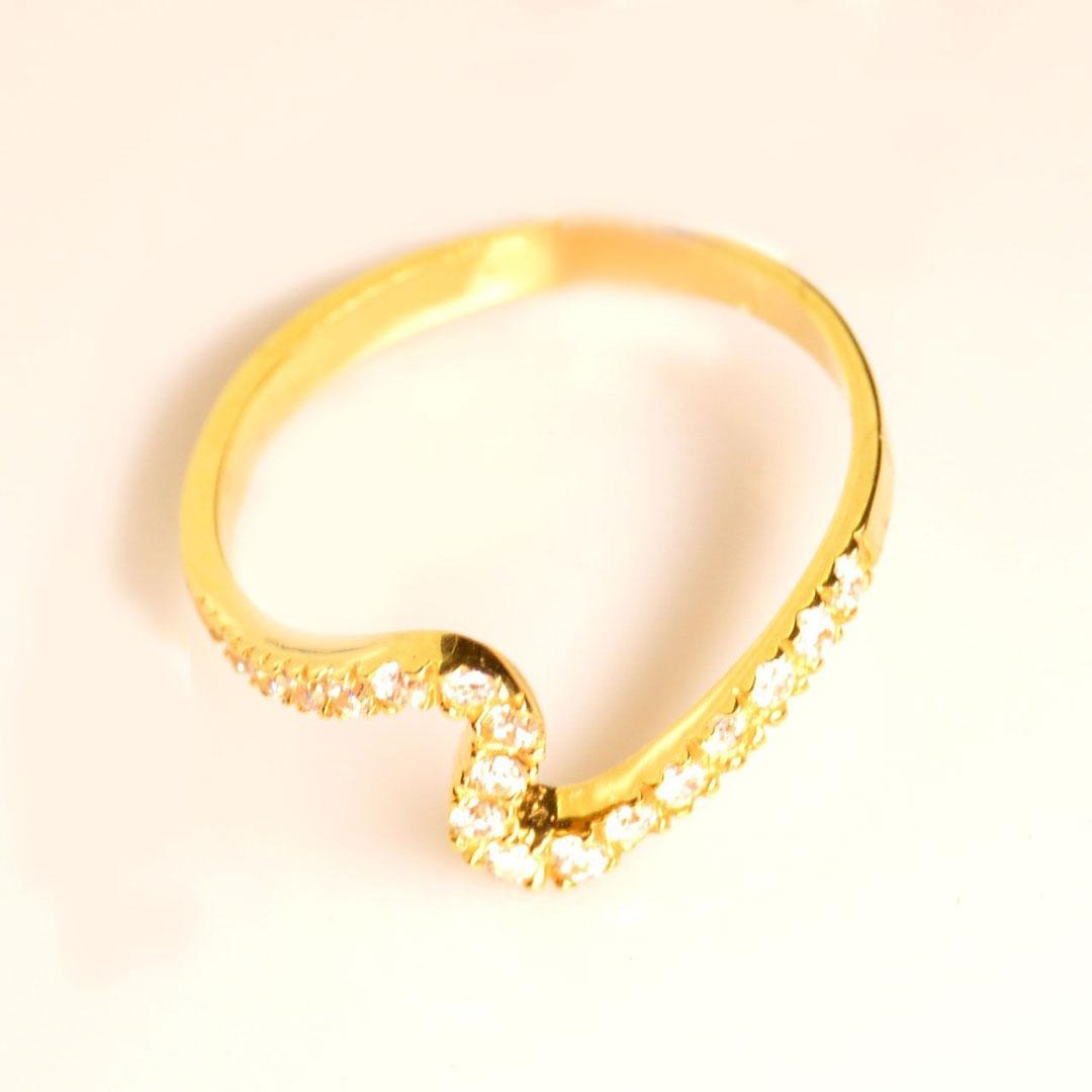 SORTIJA MUJER ORO 18K CON CIRCONITAS 190R