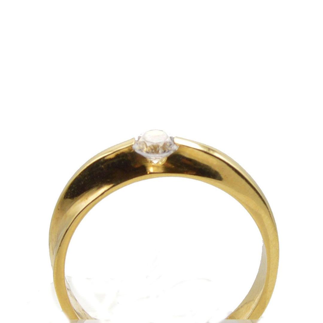 SORTIJA MUJER ORO 18K CON CIRCONITA 37F