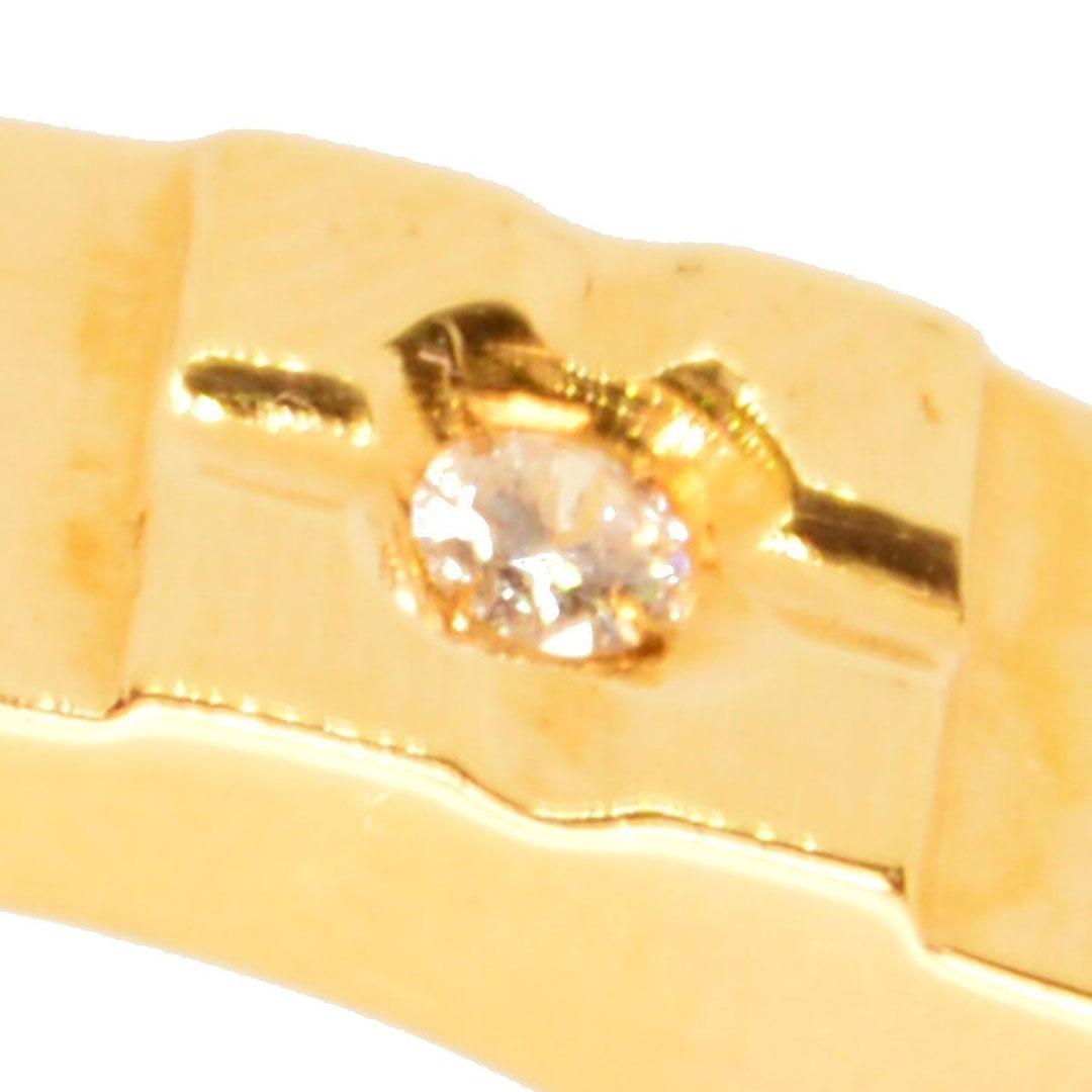 SELLO, SOLITARIO HOMBRE ORO 18 K CON BRILLANTE 45877BT