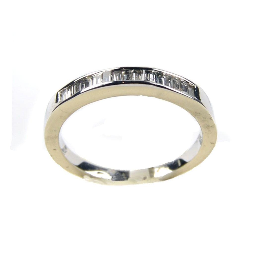 SORTIJA MUJER ORO BLANCO 18K CON DIAMANTE 50061BT