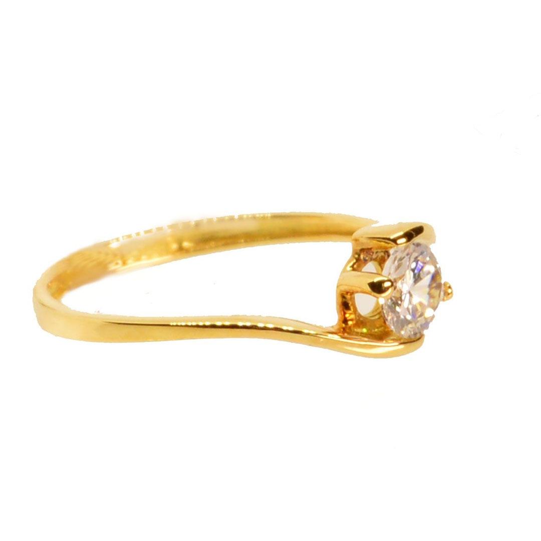 SORTIJA MUJER ORO 18K CON CIRCONITA 6660A