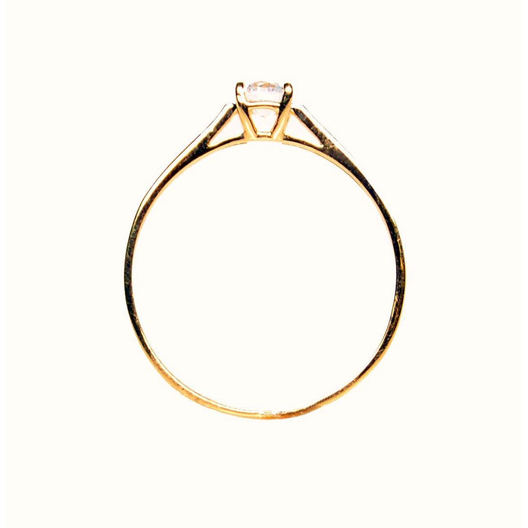 SORTIJA MUJER ORO 18K CON CIRCONITA 7253