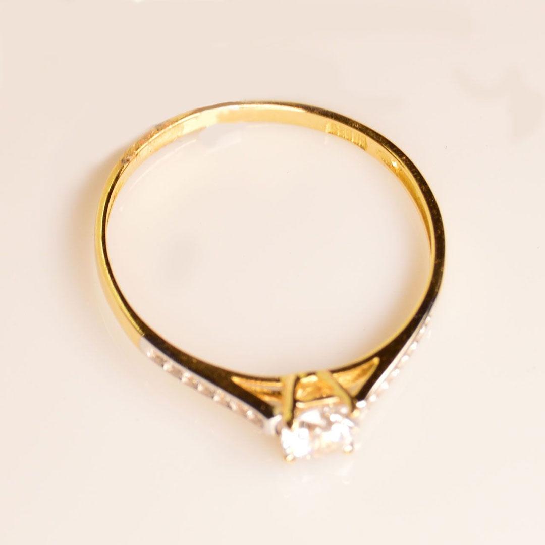 SORTIJA MUJER ORO 18K CON CIRCONITA 7253