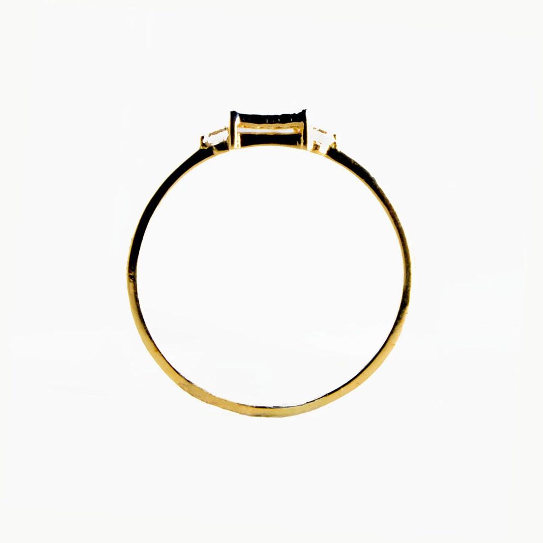 SORTIJA MUJER ORO 18K AMARILLO CON CIRCONITA 7299A