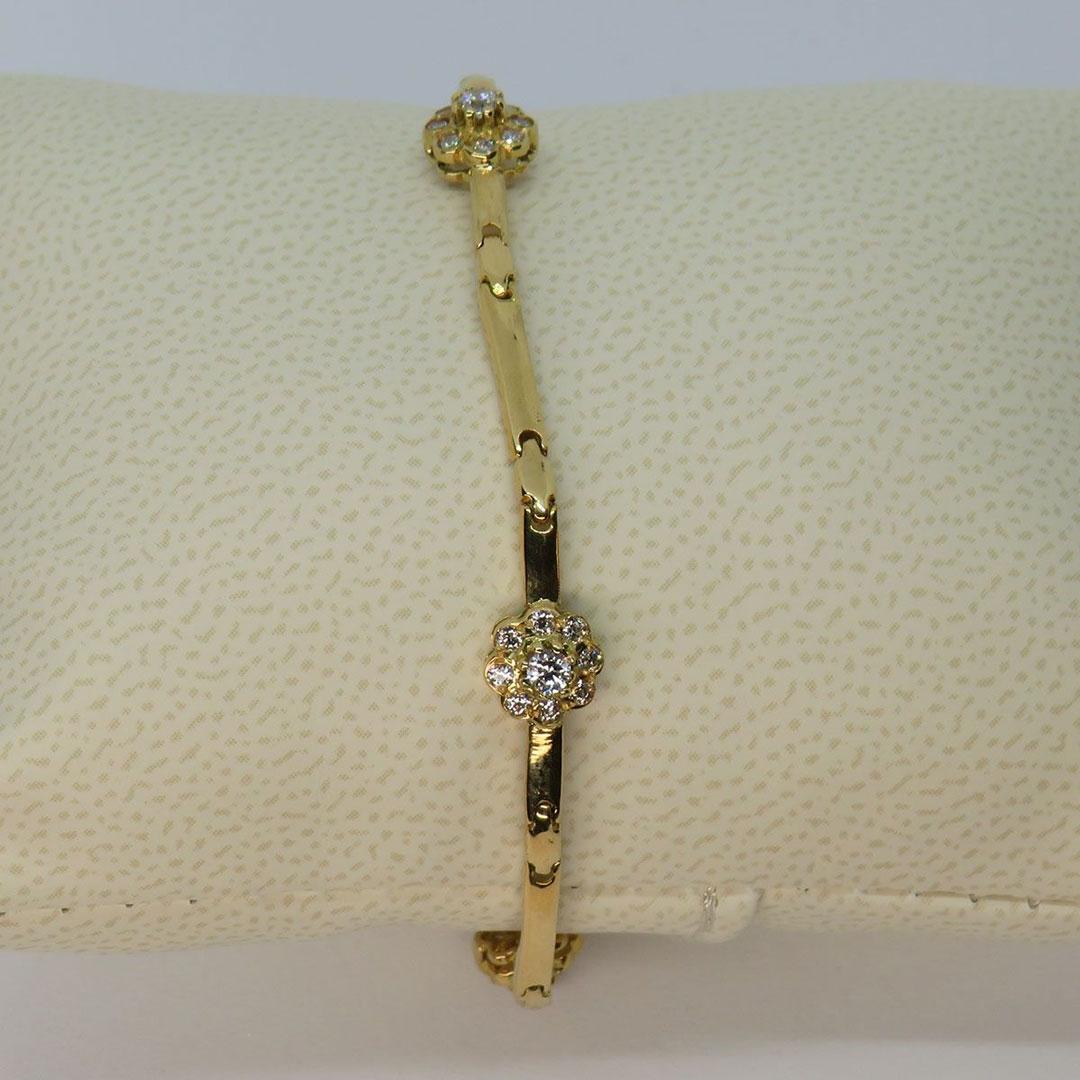 PULSERA MUJER ORO 18K 215-003-3393A