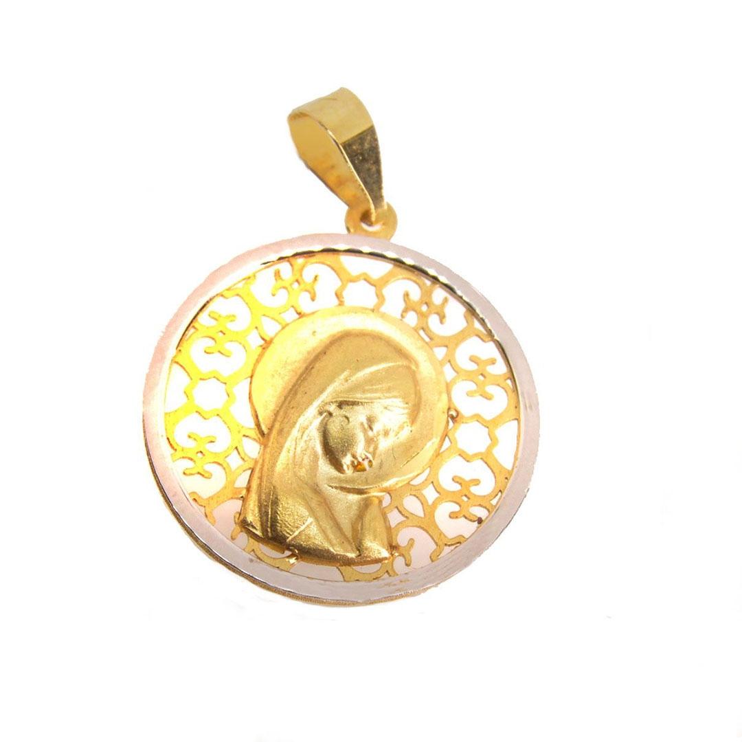 MEDALLA COMUNIÓN NIÑA ORO 18K 6864