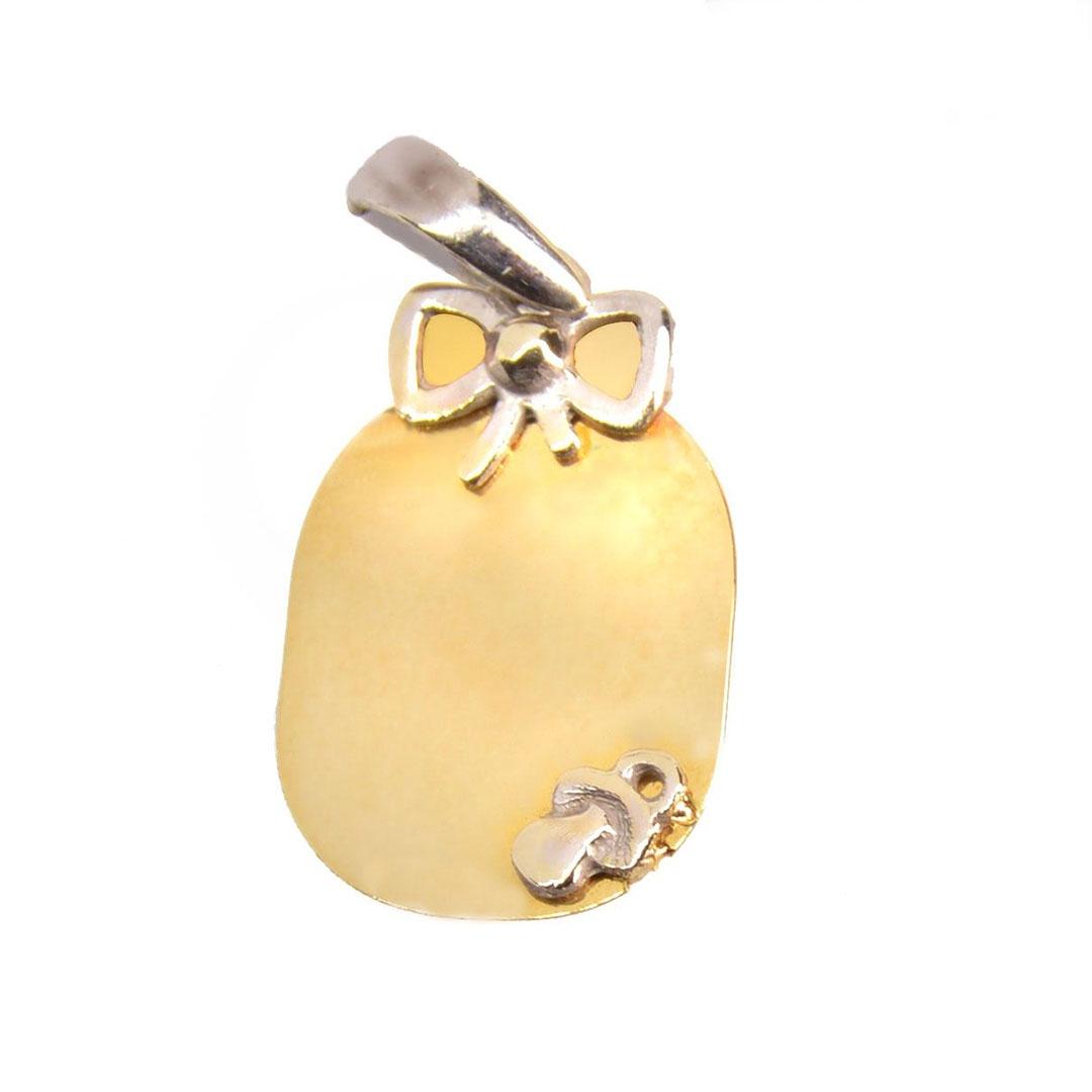 MEDALLA BEBE ORO 18K 1277C