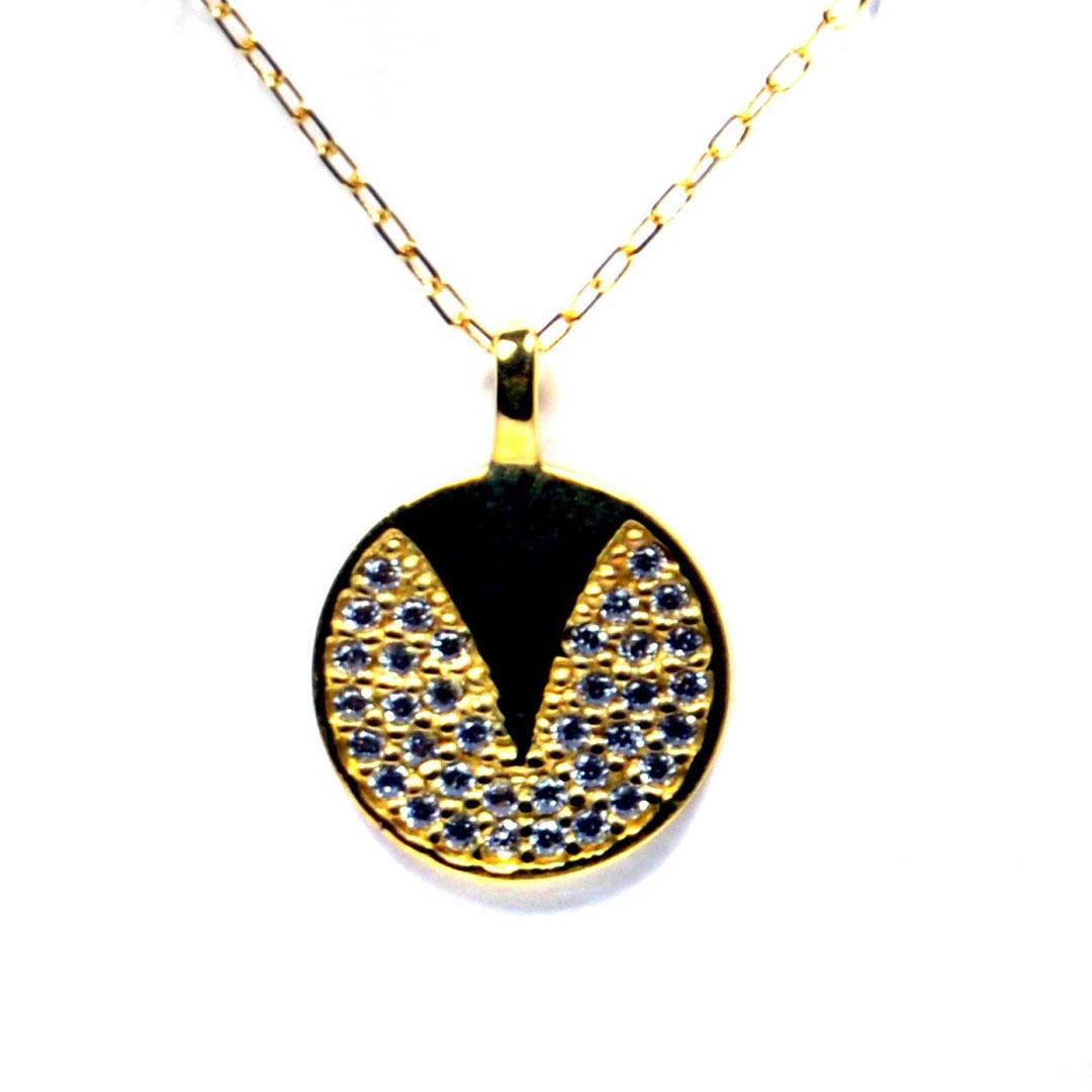 CADENA MUJER ORO 18K CON CIRCONITAS 7156