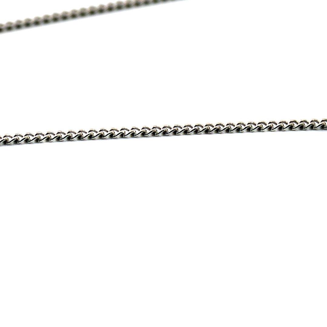 COLLAR MUJER ORO BLANCO 18K 50125-45