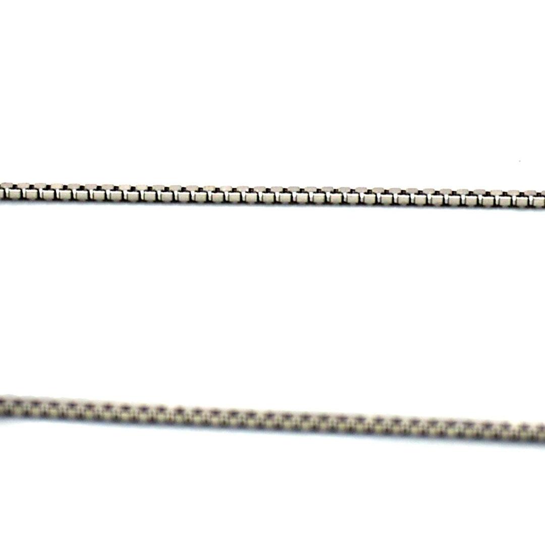 COLLAR MUJER ORO BLANCO 18K 678-40