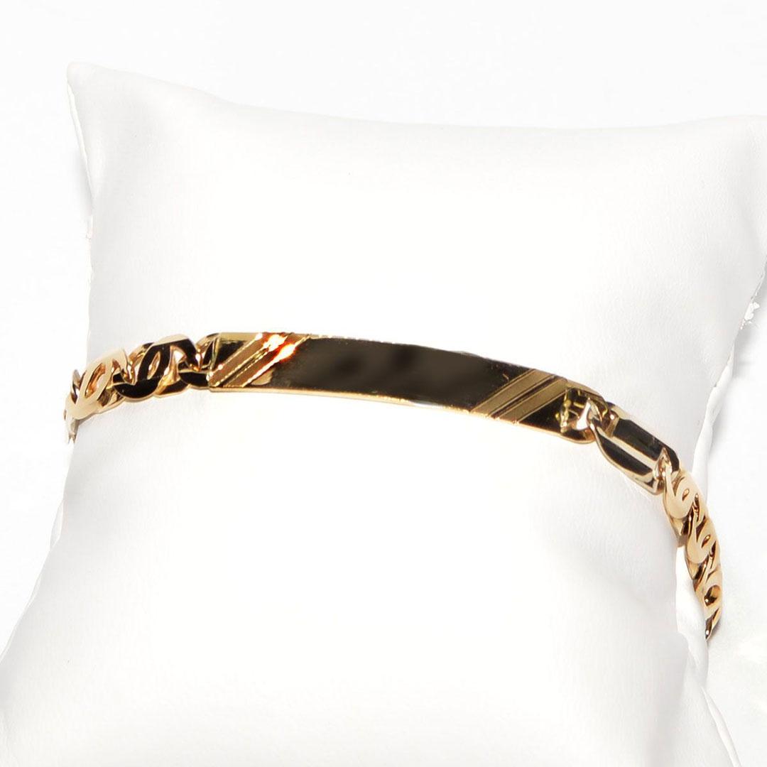 ESCLAVA HOMBRE ORO 18K 220-719-1741