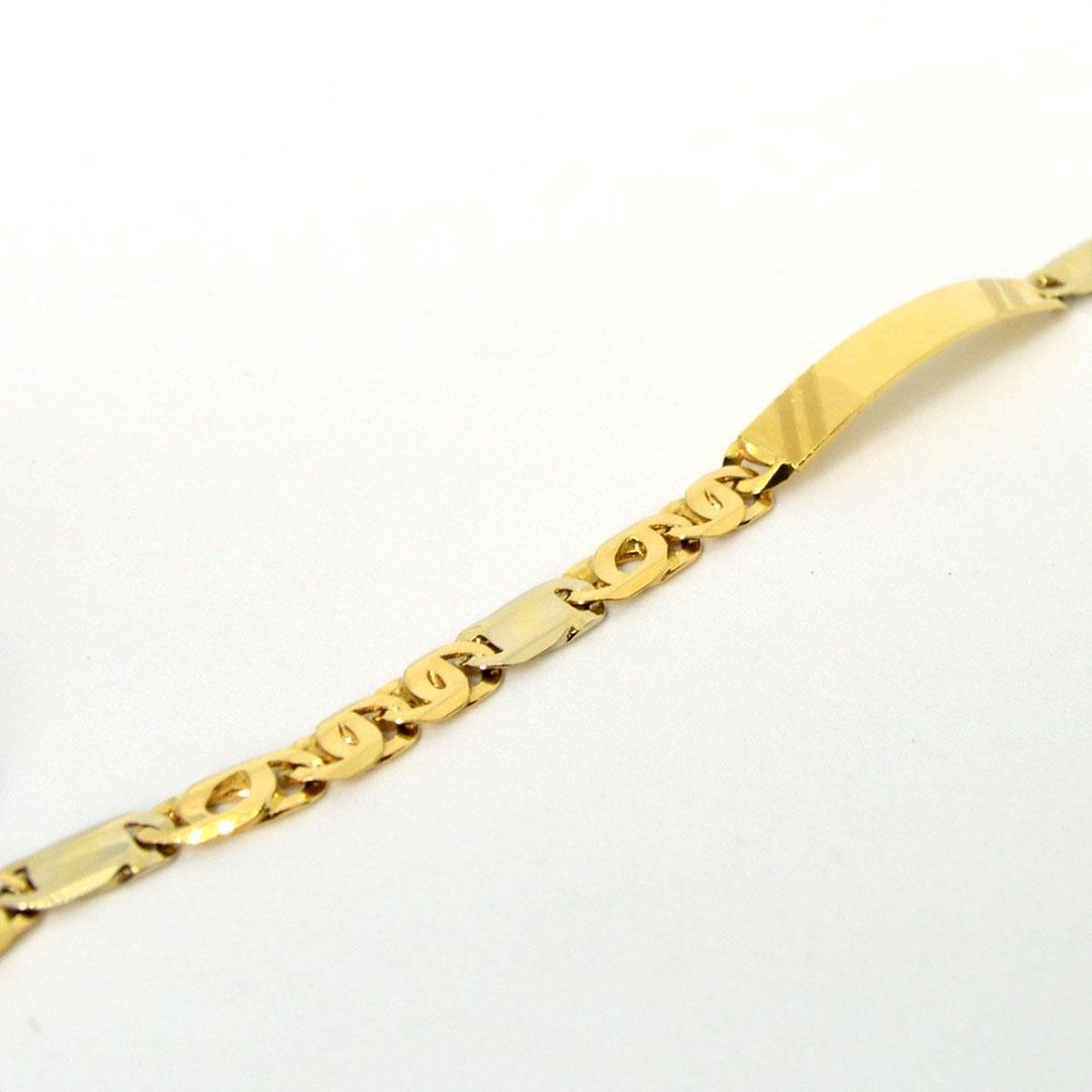ESCLAVA HOMBRE ORO 18K 220-719-1741