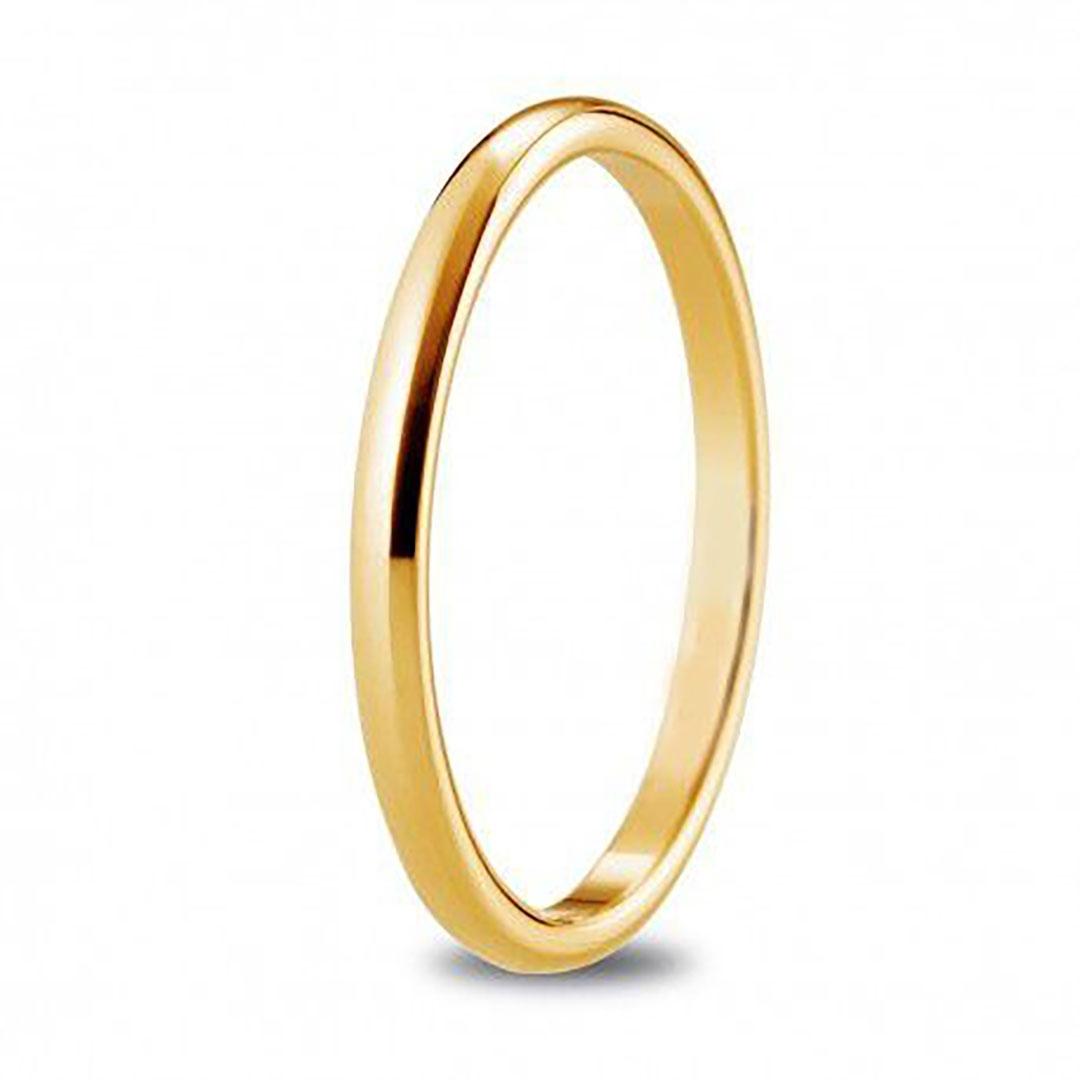ALIANZA ORO 18K MEDIA CAÑA
