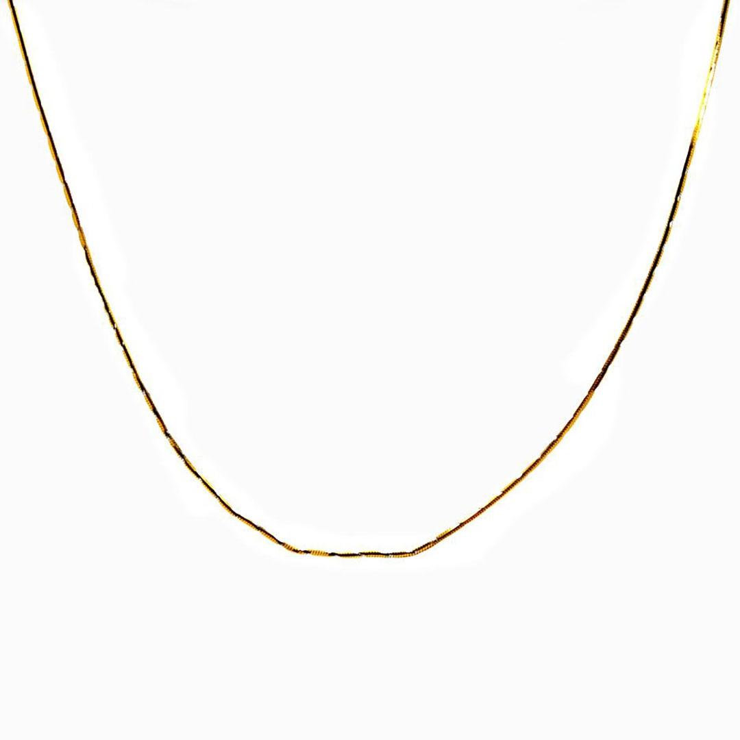 GARGANTILLA MUJER ORO BICOLOR 18K 9025-40
