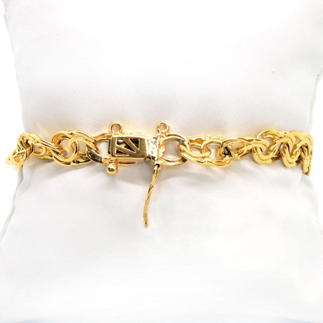 ESCLAVA HOMBRE ORO 18K 305-209-100/19