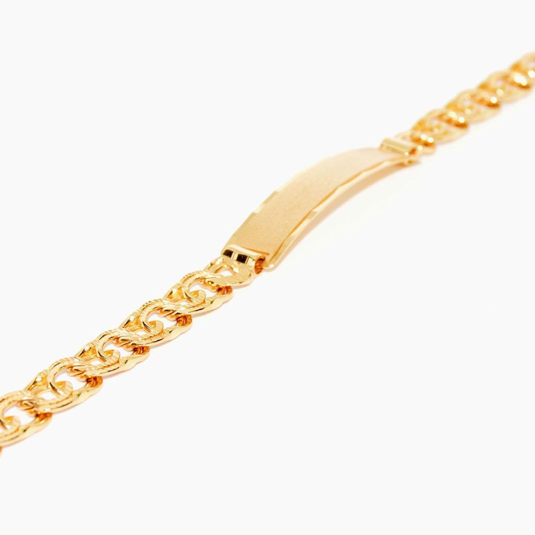 ESCLAVA HOMBRE ORO 18K 305-209-100/19