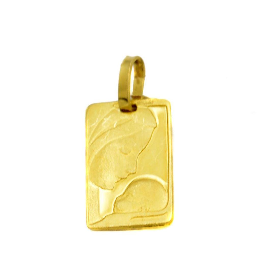COLGANTE MUJER ORO 18K MADRE E HIJO 500-VM