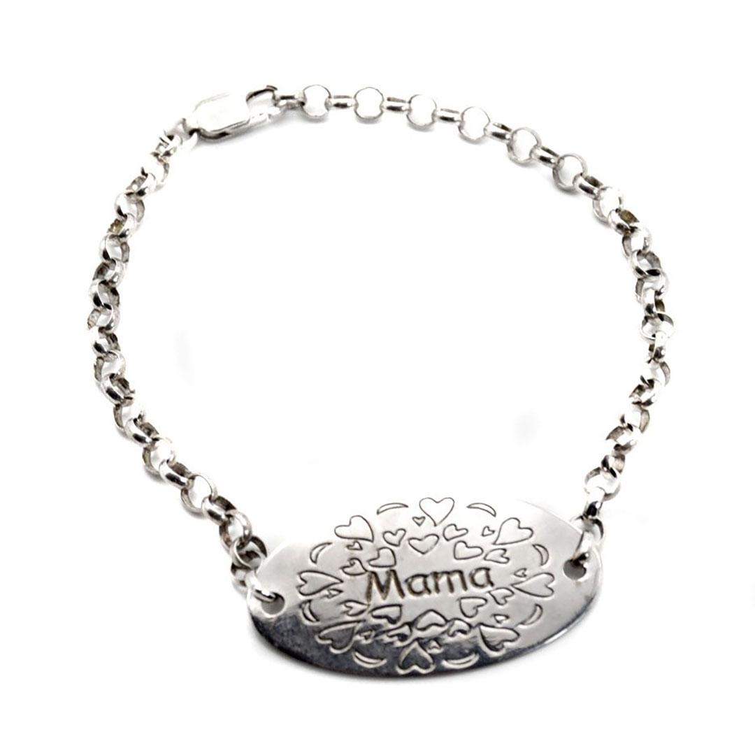 'PULSERA MUJER PLATA ''MAMA'' 9574'